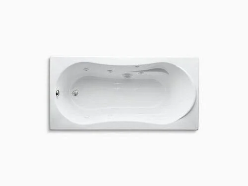 Kohler K-1157-47 Almond 72x22 x 36x22 Drop-in Whirlpool Bath