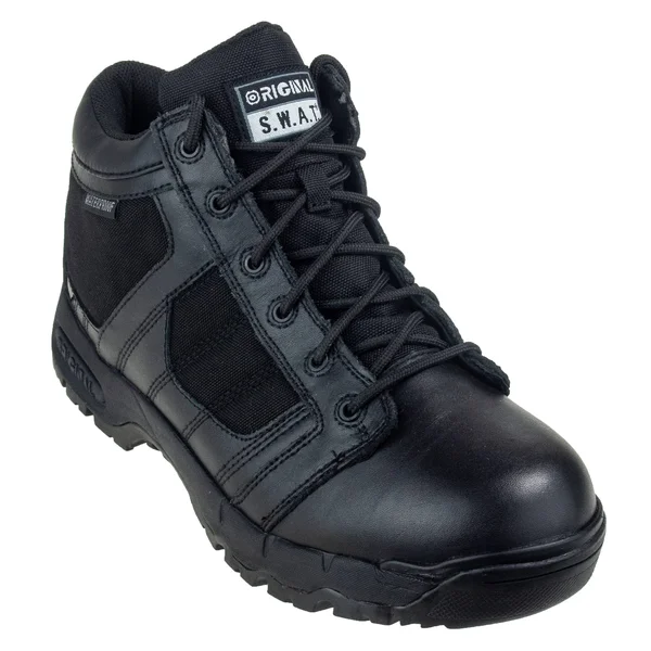 Men's Original S.W.A.T. Metro Air 5 inch Waterproof Side-Zip, Size: 16, Black