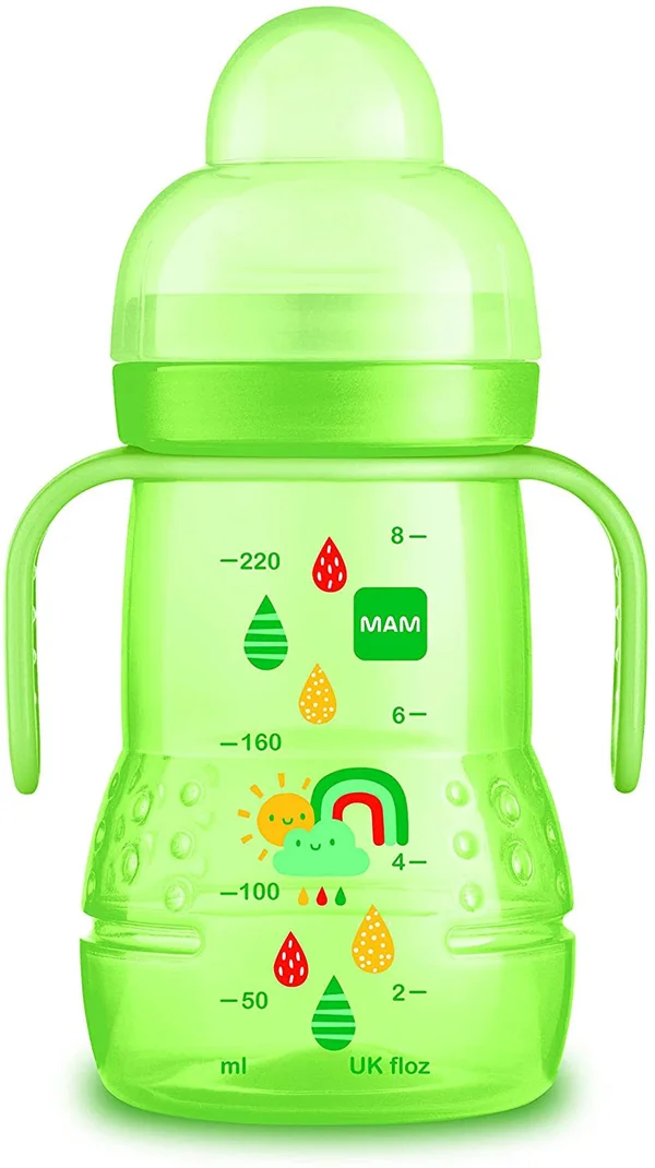 Mam Transition Baby Bottle with Silicone 4 Months 220 ml