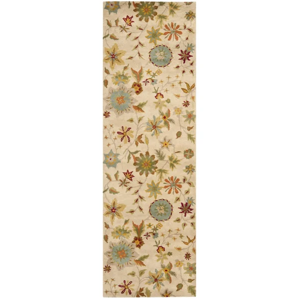 Safavieh Soho Soh702A 7&6x22 x 9&6x22 Ivory, Sage Area Rug