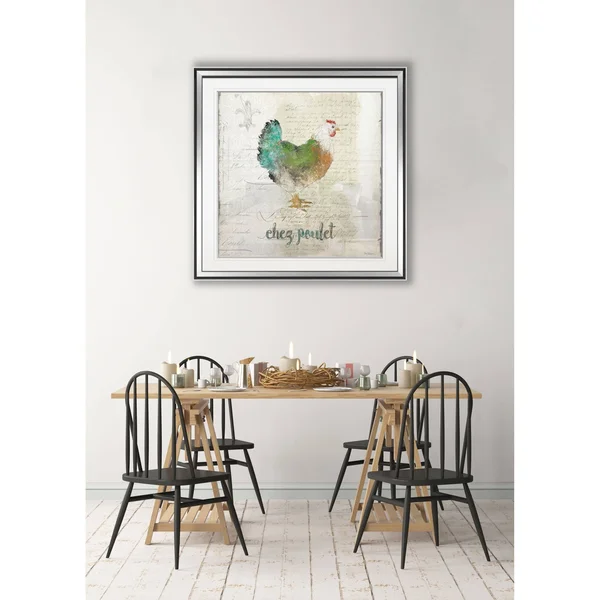 Classic Wash II -Framed Giclee Print - 28 x 28