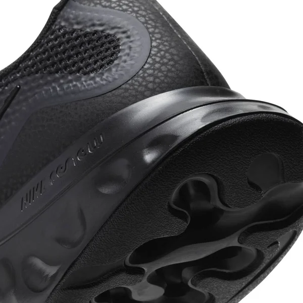 Nike Renew Run Black Men's Running Shoes, Size: 14