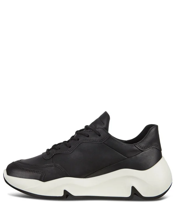 Ecco Chunky Womens Sneaker Size 9 Black