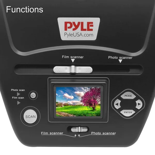 Pyle Digital 3-in-1 Photo - Slide and Film Scanner (PSCNPHO53.5)