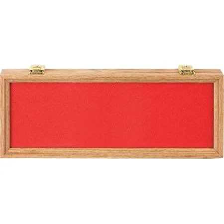 M913 Oak and Glass Display Case