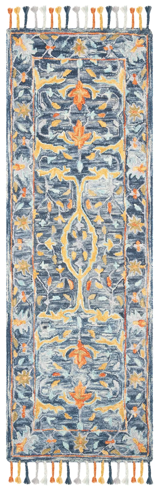 Safavieh Aspen APN116M 2&3x22 x 7&0x22 Runner Blue - Rust Area Rug