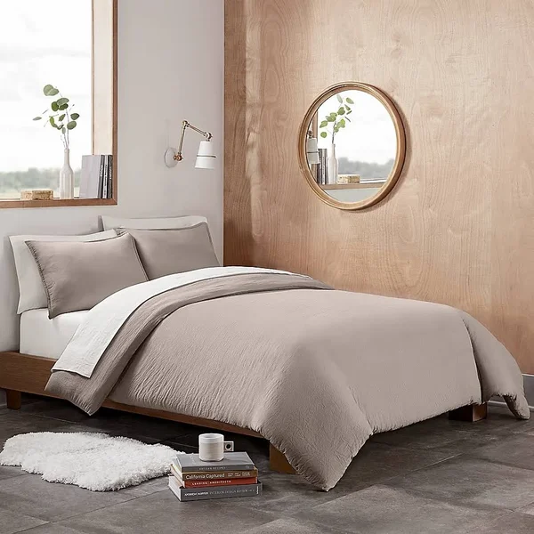 Ugg Devon 3-Piece Full/Queen Duvet Cover Set in Oatmeal