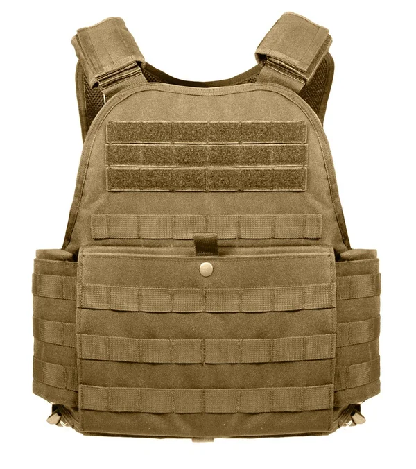 Rothco Molle Plate Carrier Vest - Olive Drab/Oversized