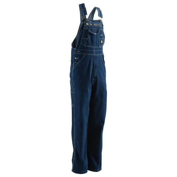 Berne Apparel B910 Original Unlined Washed Denim Bib Overall