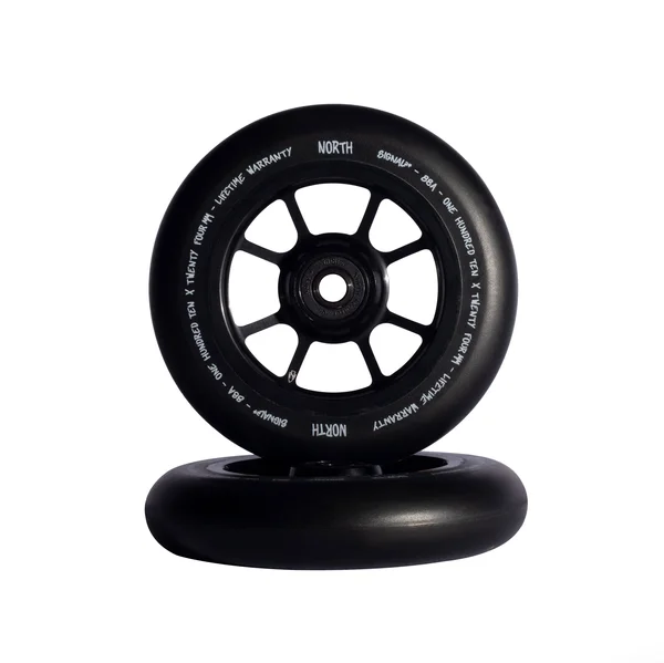 North Scooters Signal Wheels – 110 x 24mm - 110mm - Black-Rose Gold