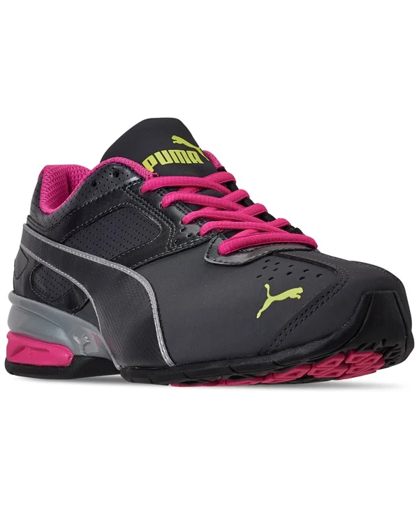 Puma Tazon 6 FM Women's Sneakers - 5.5 - Periscope/Silver/Pink Glo