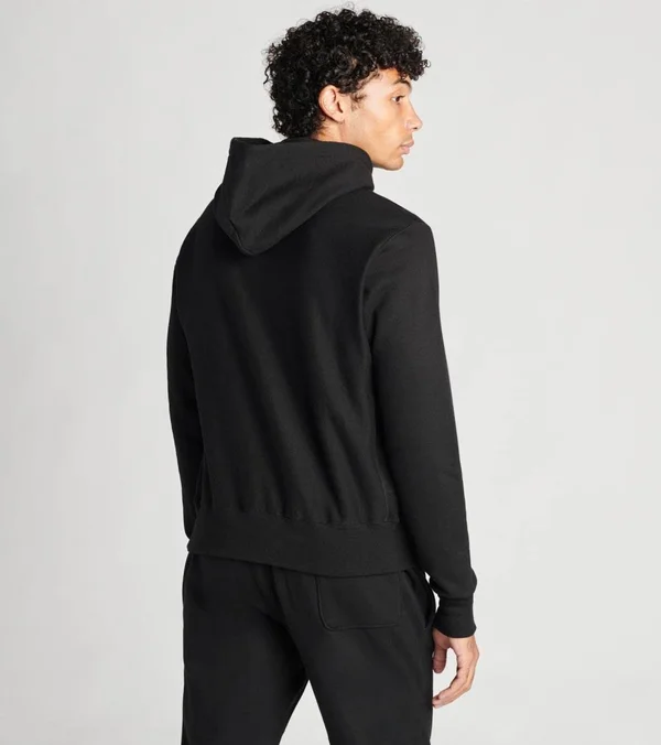 Champion - Men's 3D Stitch REVERSE Weave Pullover Hoodie (Black)