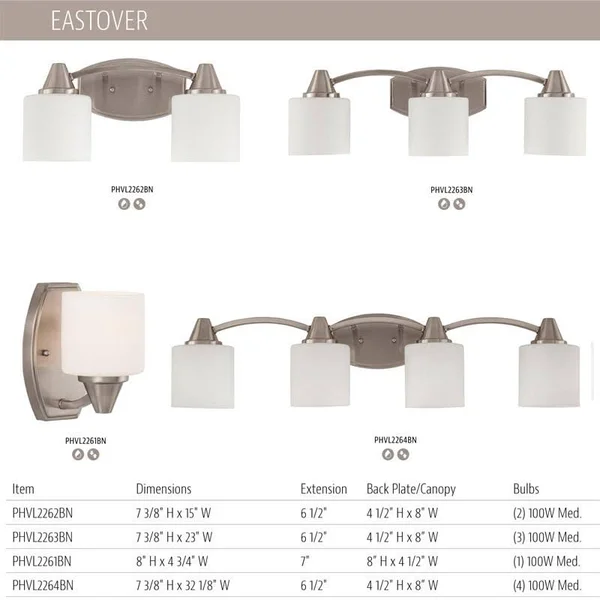 Park Harbor PHVL2264 Eastover 4 Light 32-1/8x22 Wide Bathroom Vanity Light with FR Polished Chrome