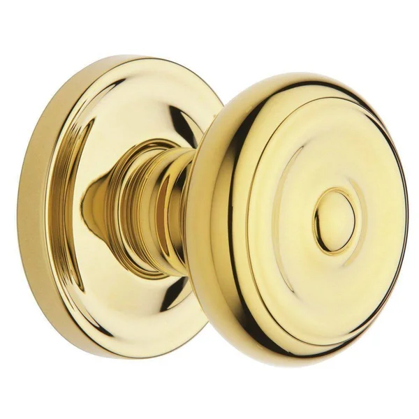 Baldwin 5020030priv Colonial Privacy Door Knob - Polished Brass