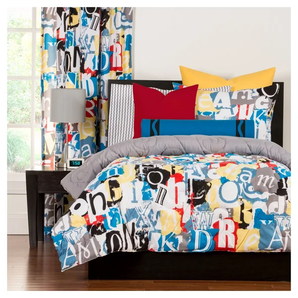 Crayola Dream on Comforter Set - Twin
