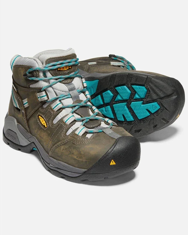 Keen Utility Women's Detroit XT Mid Steel Toe Waterproof Work Boot