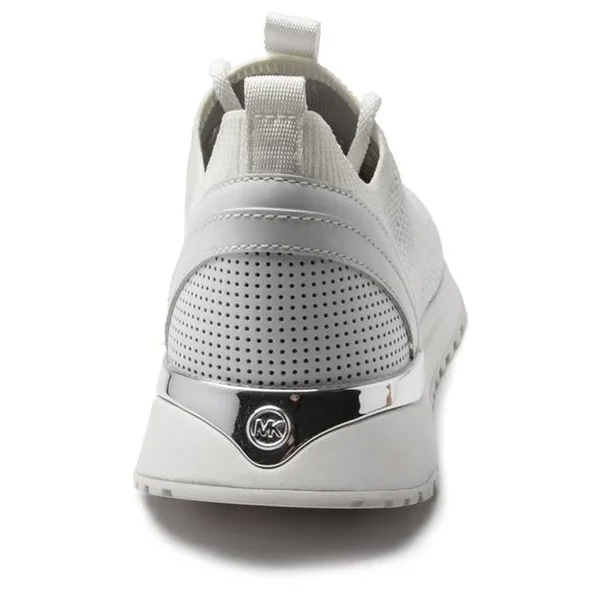 Michael Kors Bodie Soft Knit White Sneakers