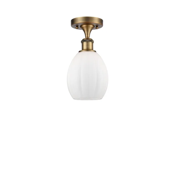 Innovations Lighting-Eaton 1 Light Semi-Flush Mount-516-1C-BB-G81-LED