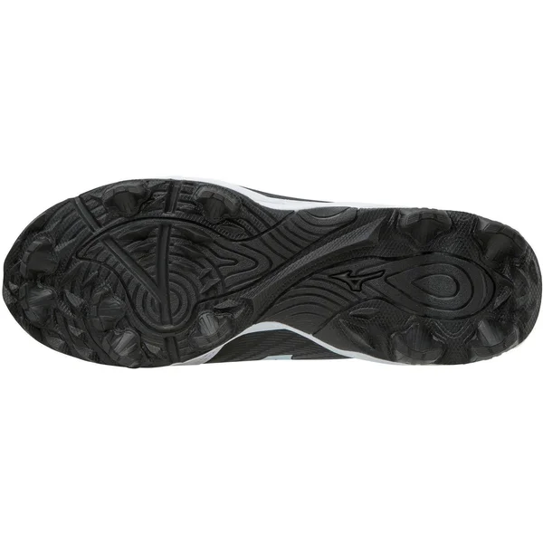 Mizuno 9-Spike Advanced Finch Franchise 7 Womens Molded Softball Cleat, Size: 10.5, Black