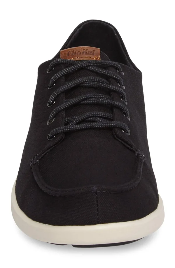 Olukai Manoa Shoe - Men's Fog/Mustard - 8.5
