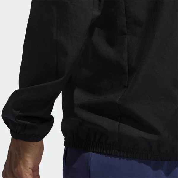 Adidas Men's Run It 3-Stripes Anorak Jacket - Black, M
