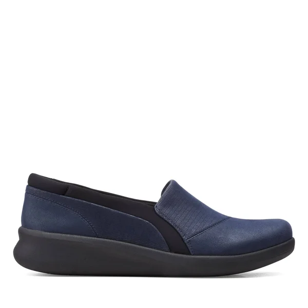 Clarks Sillian 2.0 Eve Navy Women's Navy, 8, M