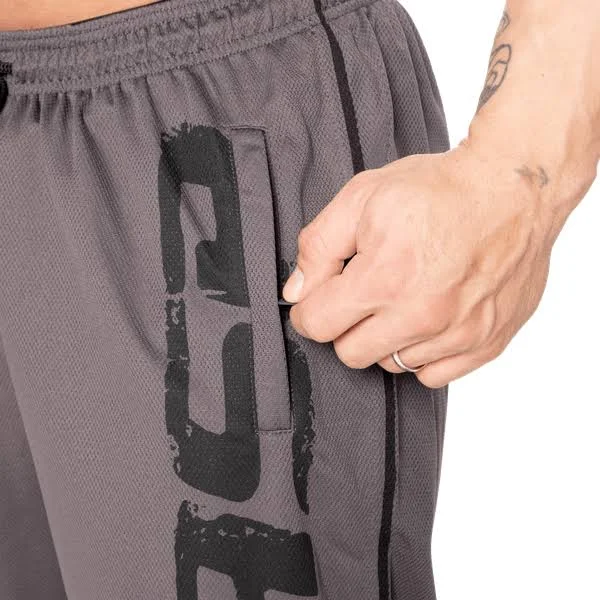 Gasp Official Pro Mesh Shorts in Grey Size S