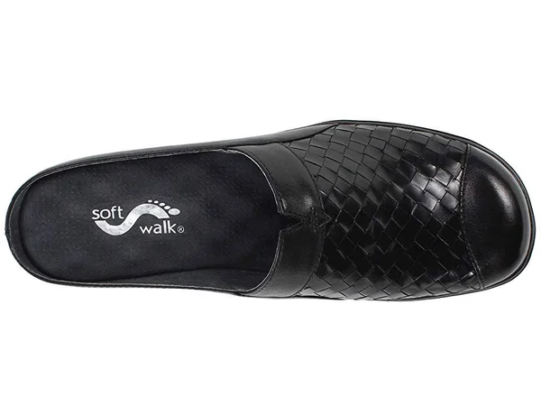 Softwalk Women's San Marcos Woven, Size: 7.5, Black
