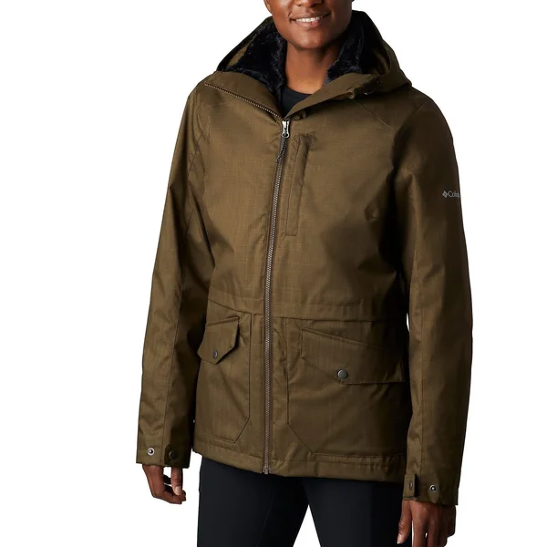 Columbia Mount Erie interchange Jacket S, Olive Green