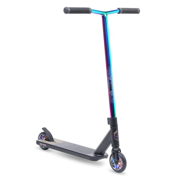 Sullivan Resolute Pro Scooter Black/Neo Chrome Bar, 6- 12 Years, Intermediate and Beginner&s Trick Scooter, Light, Tough and Saf