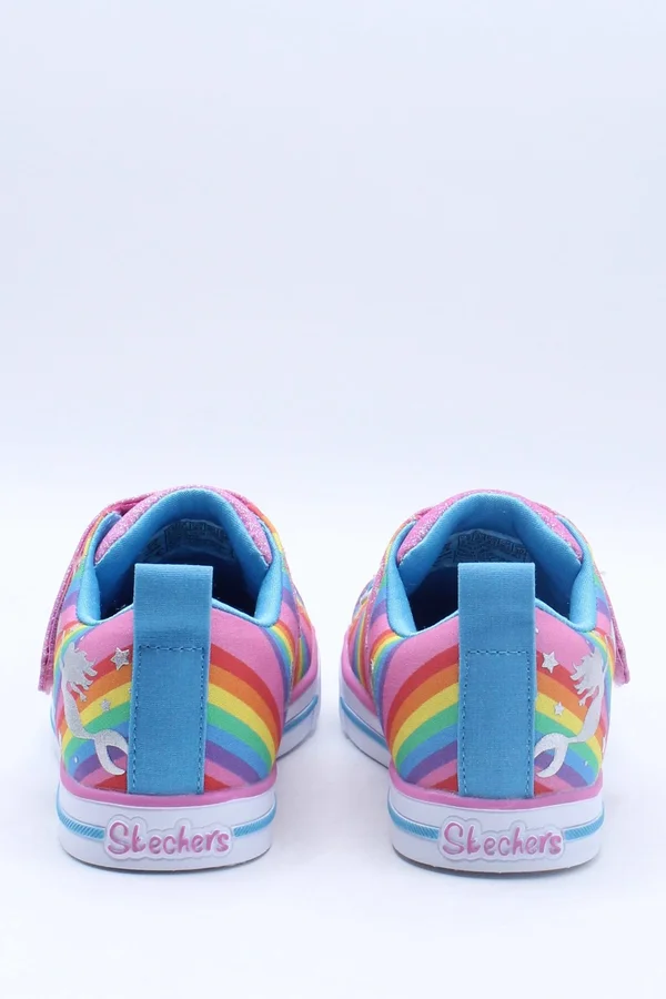 Skechers Kids& Sparkle Lite-Magical Rainbows Sneaker