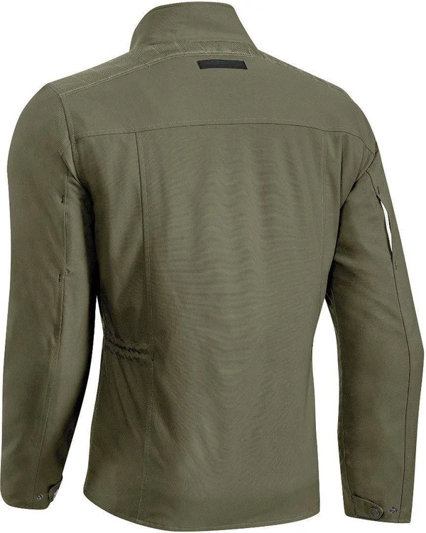 Ixon Exhaust Motorcycle Textile Jacket, green-brown, Size S