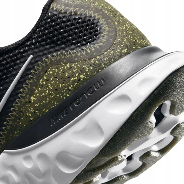 Nike Men's Renew Run SE Running Shoes in Black/Black Size 8.5
