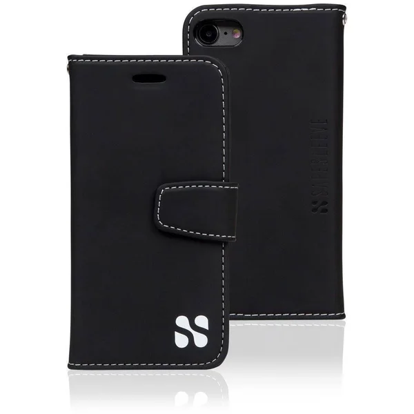 SafeSleeve EMF Protection Anti Radiation iPhone Case: iPhone 8, iPhone 7 and iPhone 6 RFID EMF Blocking Wallet Cell Phone Case (