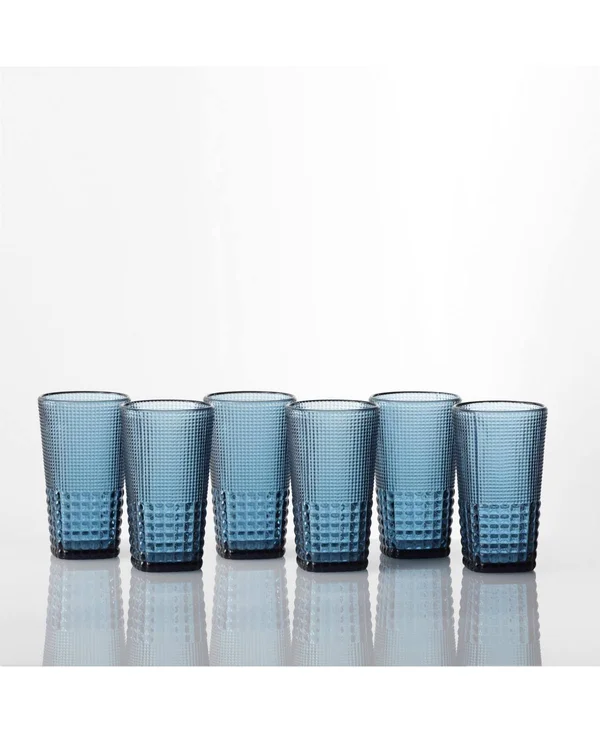 Fortessa Malcolm Ice Beverage Glass - Set of 6 - Clear