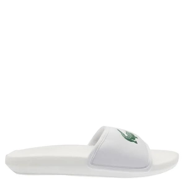 Lacoste Croco Slide 119 3 737CMA0020082 Slides White - Mens, Synthetic