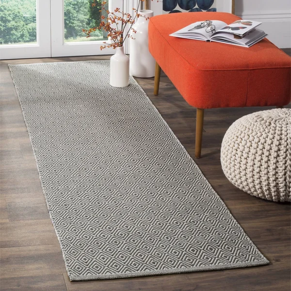 Safavieh Montauk MTK515G 9& x 12& Ivory - Purple Rug