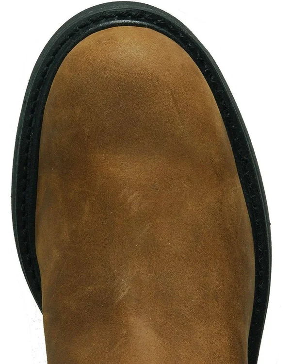 Wolverine Men's Ingham Durashocks Wellington Work Boot Brown - 14, M