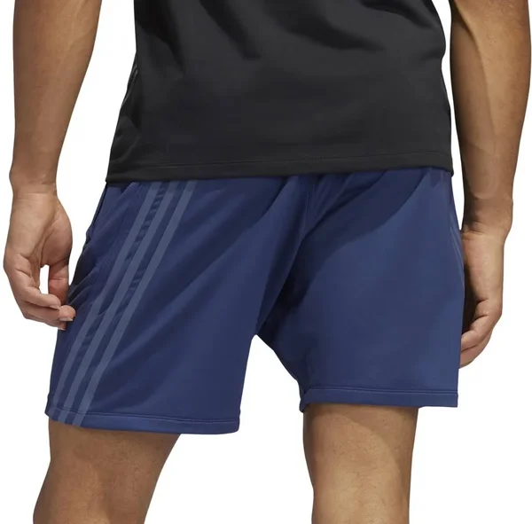 Adidas AEROREADY 3S Cold Weather Knit Shorts Blue - L