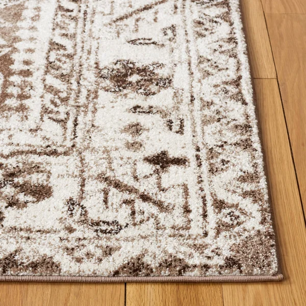 Safavieh Vintage Hamadan Jaroslava Oriental Rug - 6&7x22 x 6&7x22 Square - Light Blue/Black