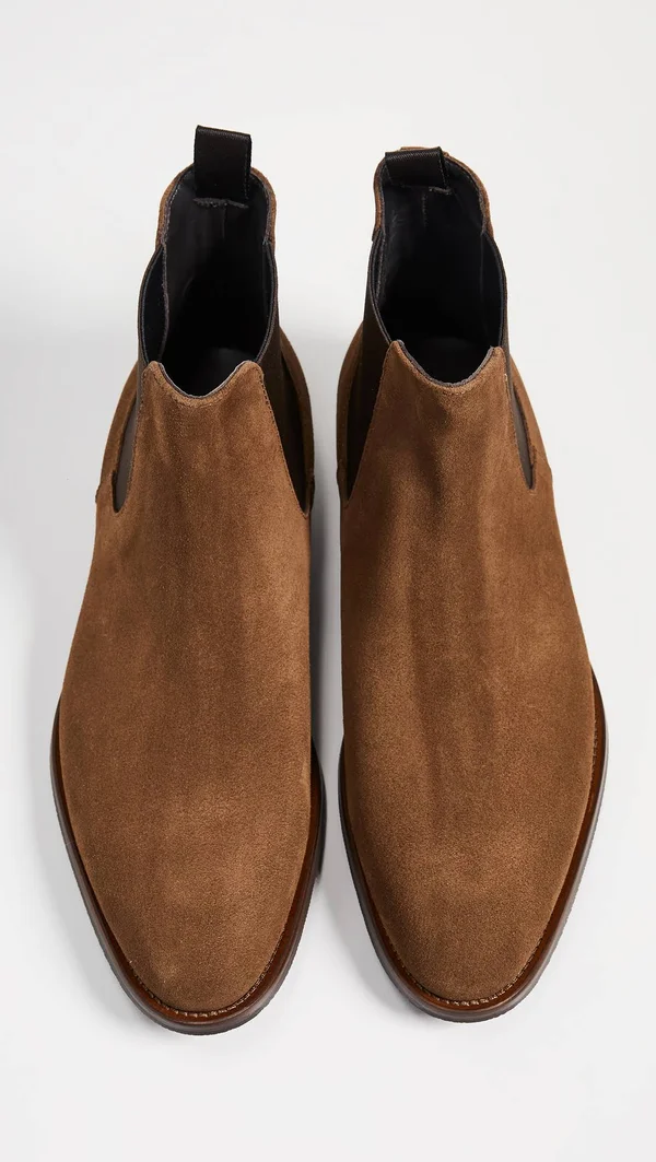 to Boot New York Men's Shelby Chelsea Boots - Brown - Size 12