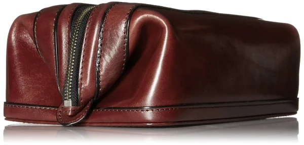 Bosca Old Leather Zipper Utility Kit - Brown