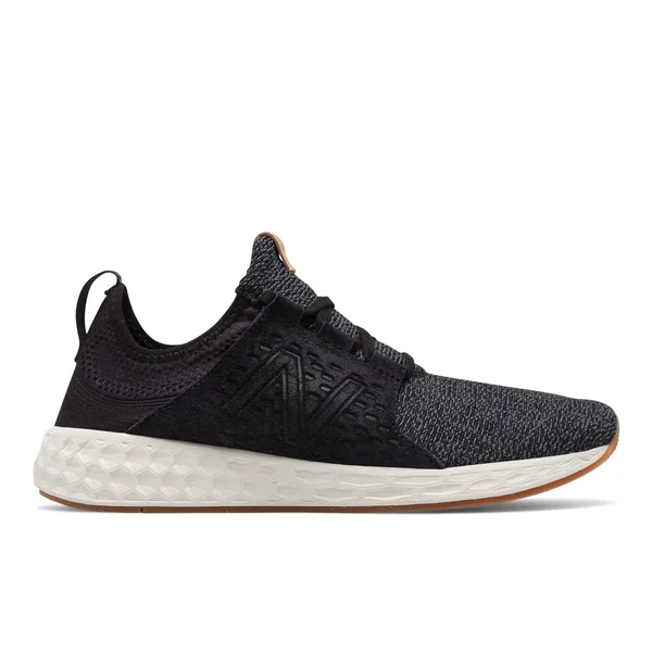 New Balance Mens Fresh Foam Cruzv1 Reissue - Black/Grey/White (Size 9.5 wide)