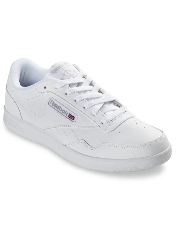 Men's Wide Reebok Club Memt Sneaker, Size: 15, White