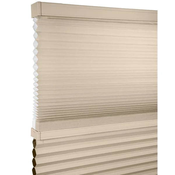Chicology Day N& Night Cordless Cellular Shades, Fawn - 58x22 x 48x22