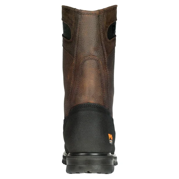 Men's Timberland Pro Powerwelt Wellington Steel Toe, Size: 9.5, Brown