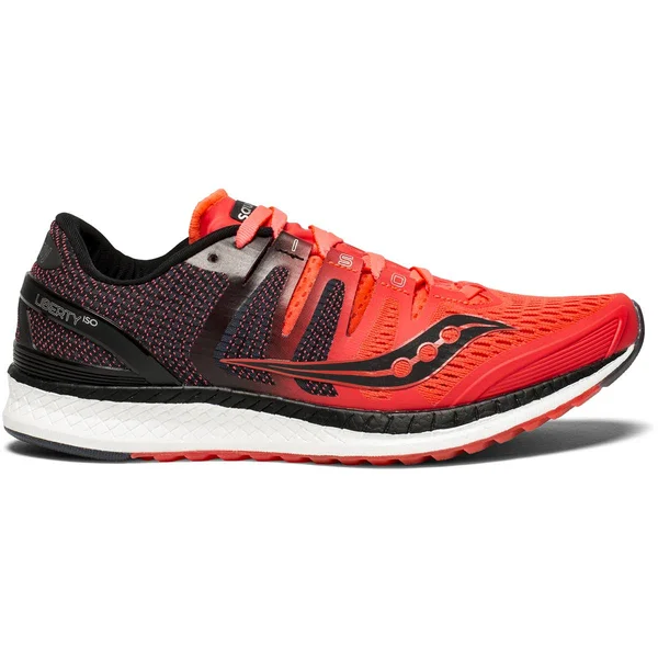 Saucony Women's Liberty ISO Running Shoe - Red - 8.5
