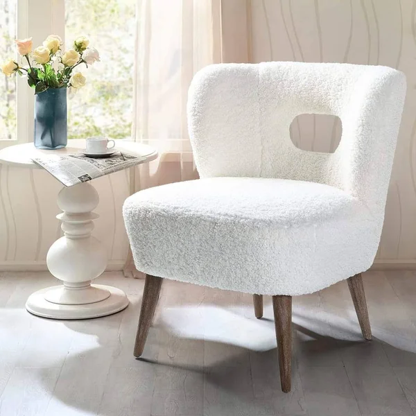 14karat Home Mini Vegan Wingback Chair - Mustard, Size: Medium, Yellow