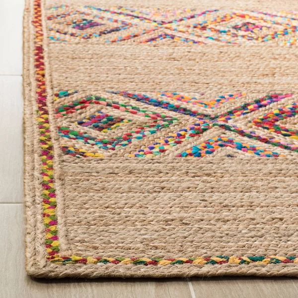 Safavieh Natural Fiber NF920B 2&3x22 x 8&0x22 Runner Natural - Multi Area Rug