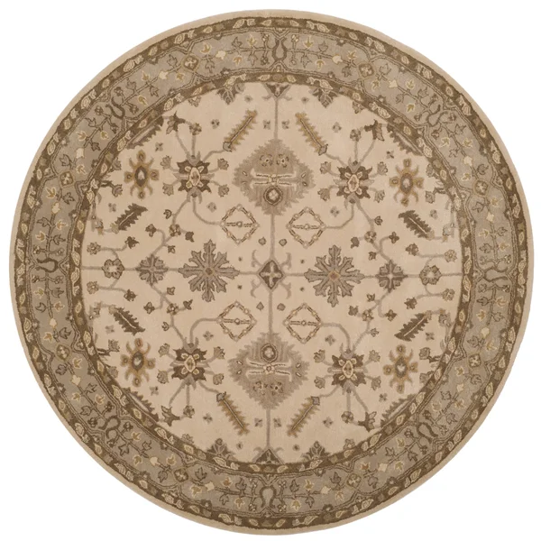 Safavieh Royalty ROY870A Area Rug Cream/Light Grey 8& x 10& Rectangle